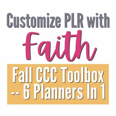 Customize Fall CCC Toolbox: 6 Planners In One