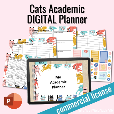 cats academic digital planner