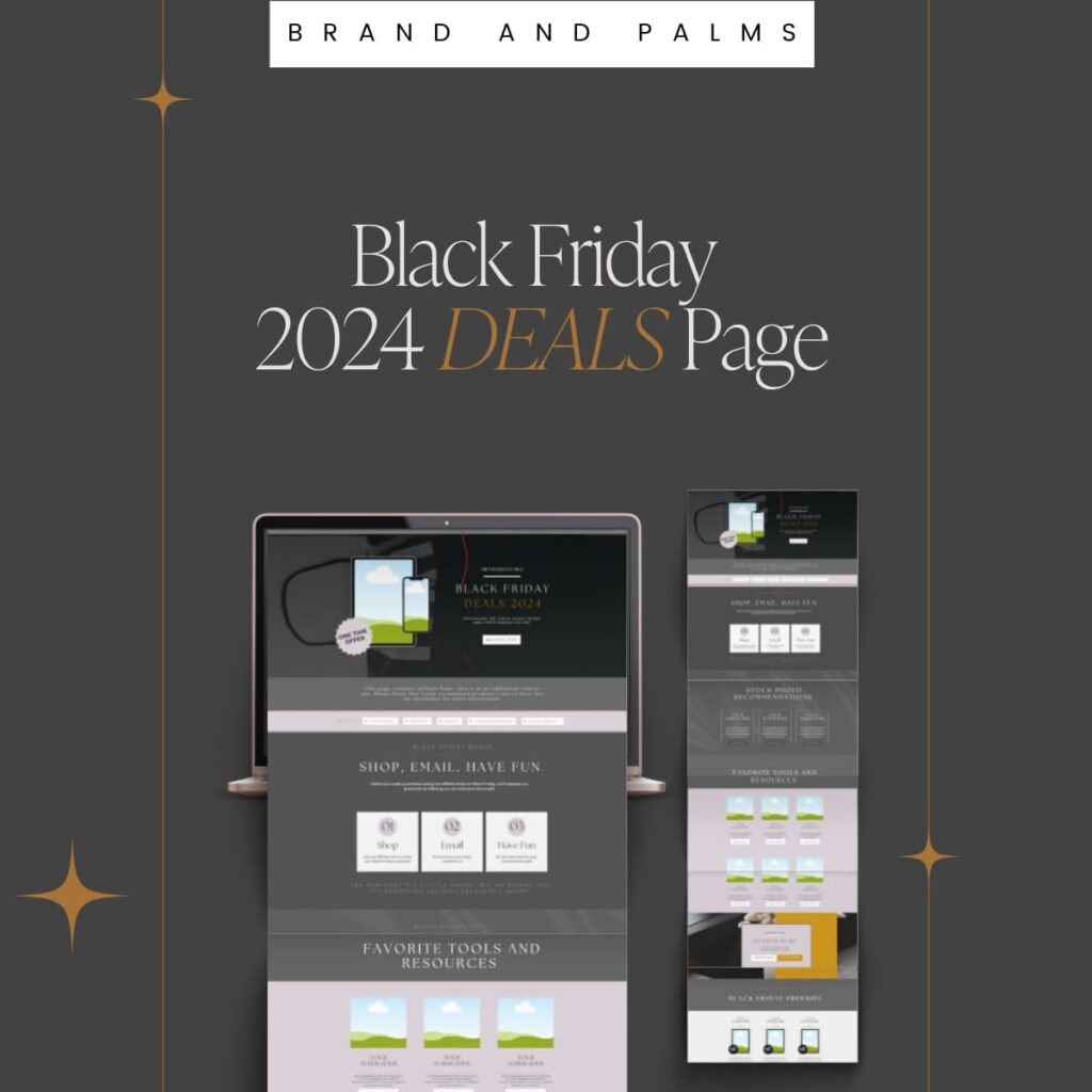 Black Friday 2024 DEALS Page