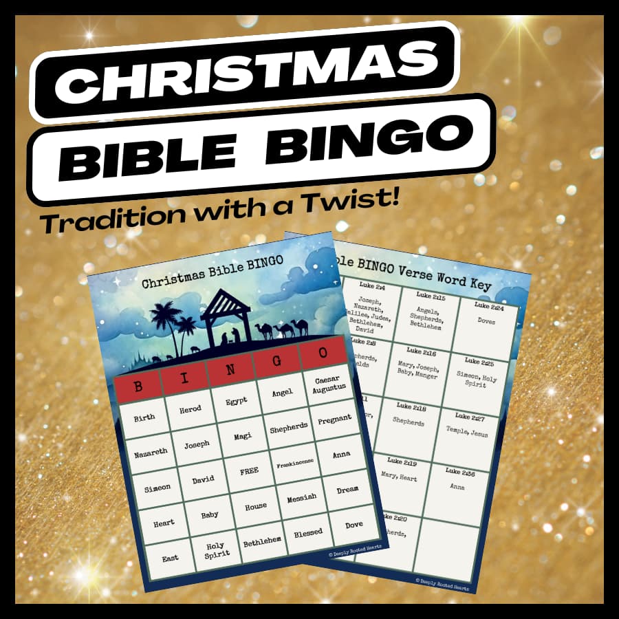 Christmas Bible BINGO: Tradition with a Twist