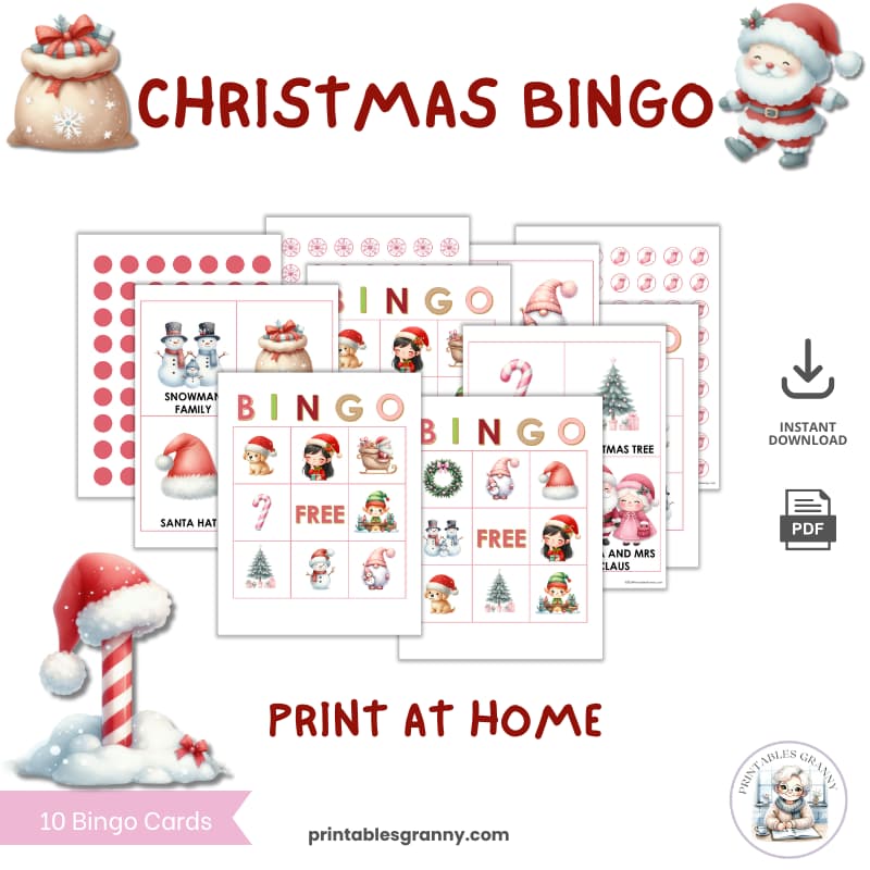 Christmas Bingo Pack