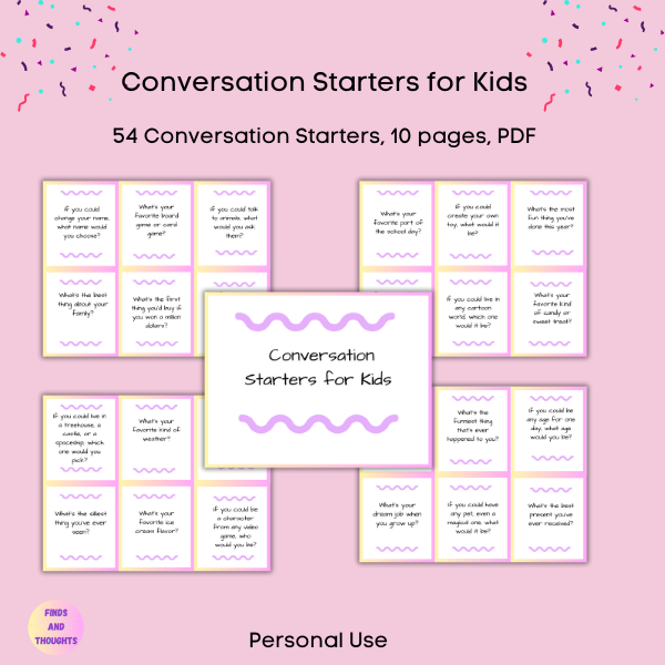 Conversation Starters for Kids