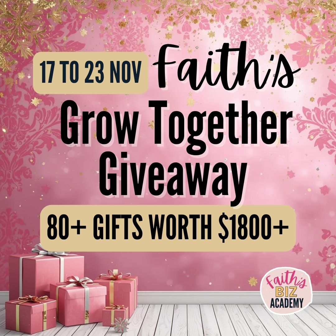Faith's Grow Together Giveaway (Nov 2025) banner 1 Faith's Grow Together Giveaway (Nov 2025) banner 1