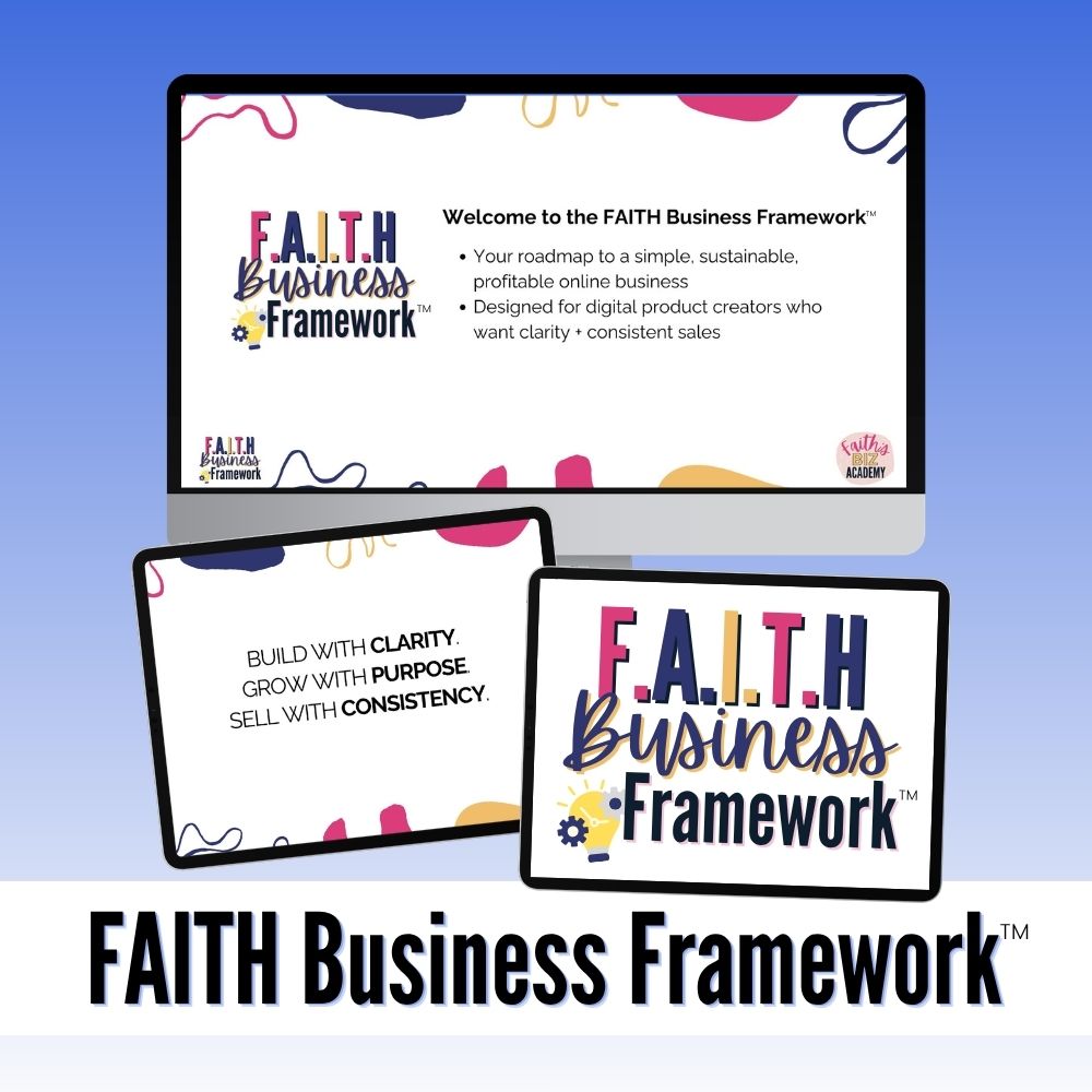 FAITH Business Framework banner