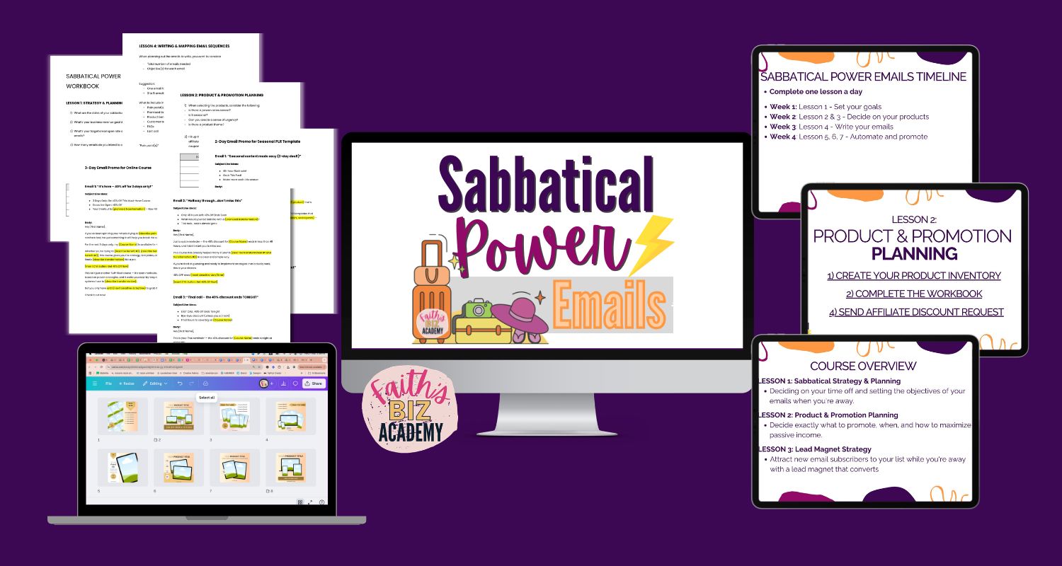 sabbatical power emails mockup banner