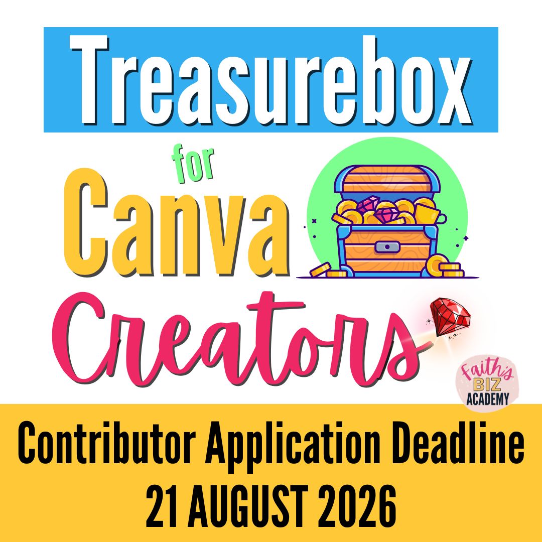Treasurebox Contributor Application Deadline banner Treasurebox Contributor Application Deadline banner