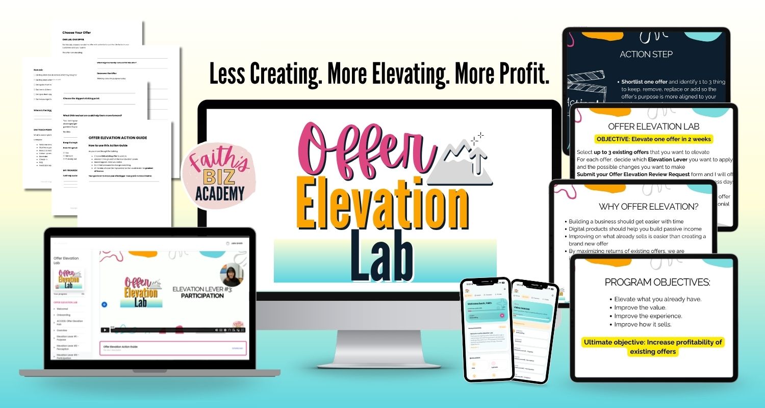 Offer Elevation Lab mockup banner Offer Elevation Lab mockup banner