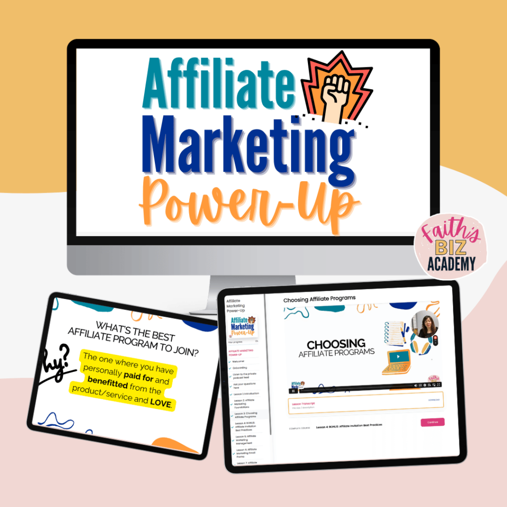 affiliate marketing power up square banner