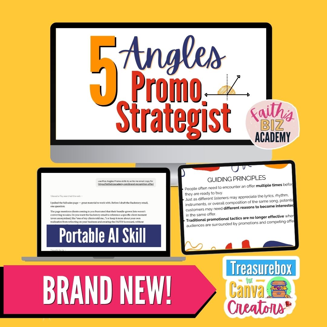 5 Angles Promo Strategist