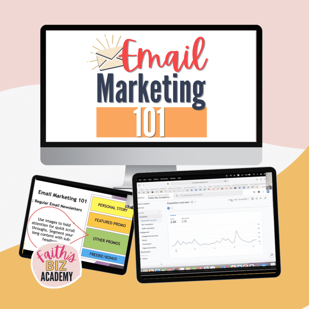 Email Marketing 101 square banner